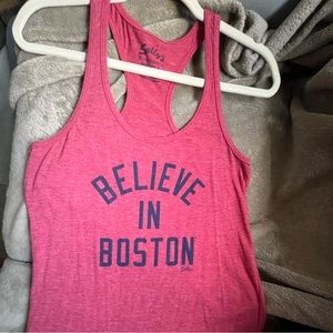 Believe in Boston tank